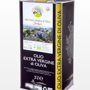 5 Litri - Olio Extra Vergine di Oliva Biologico